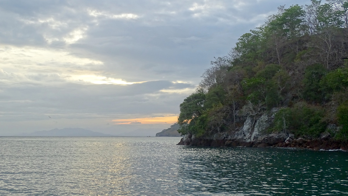 Ensenada Corral, Isla Boná, Golfo de Panamá