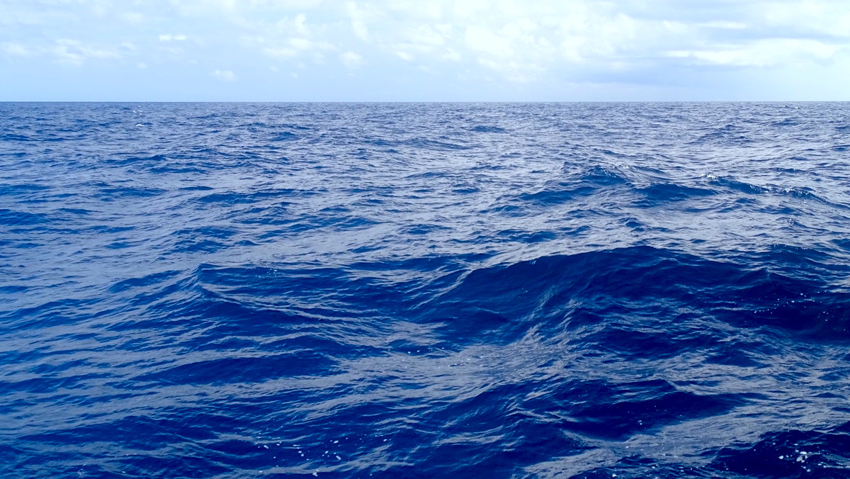 Mar Caribe azúl