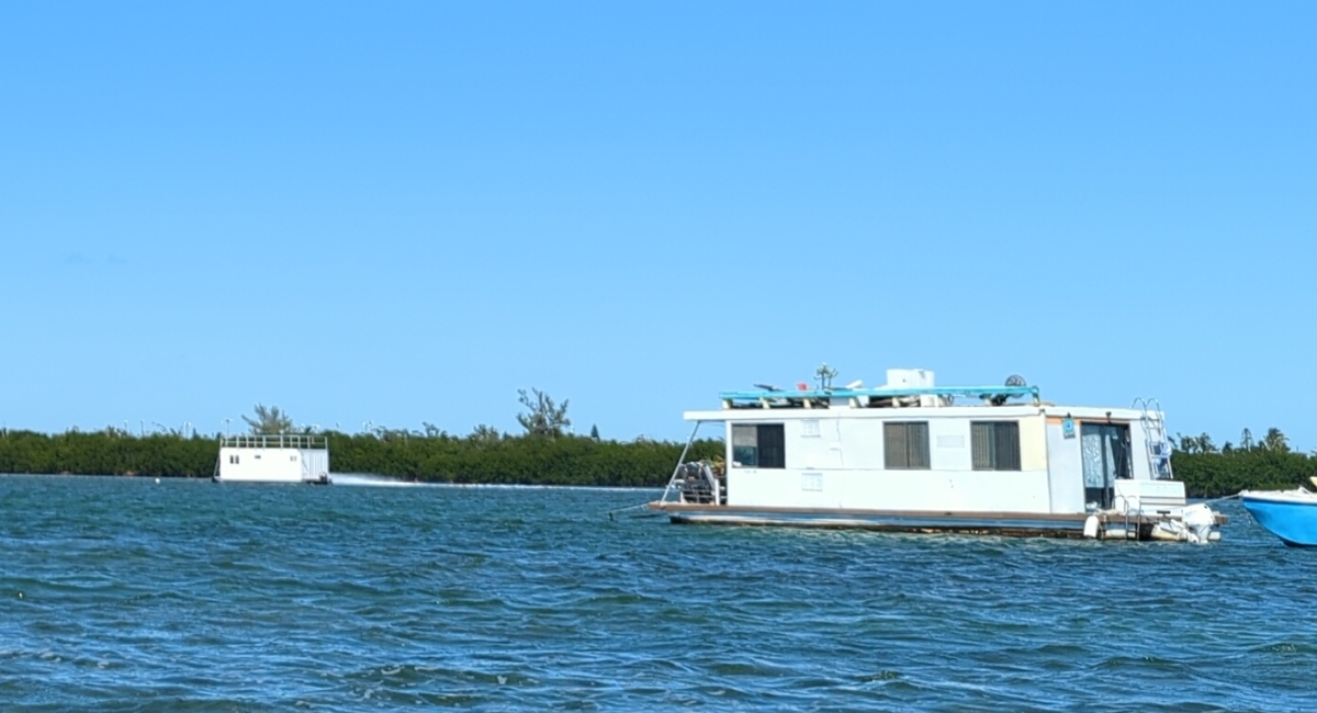 Casa flotante en Cayo Hueso, Garrison Bight