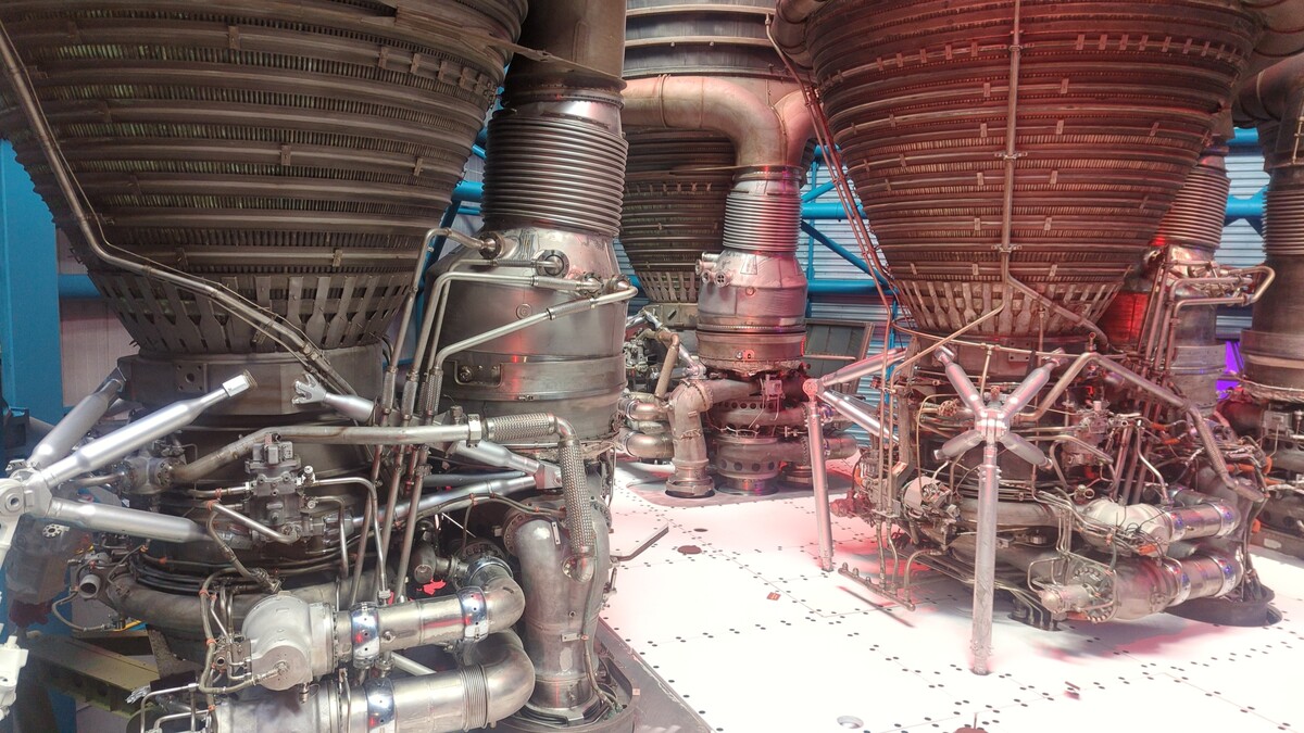 Motores del cohete Apollo estadounidense