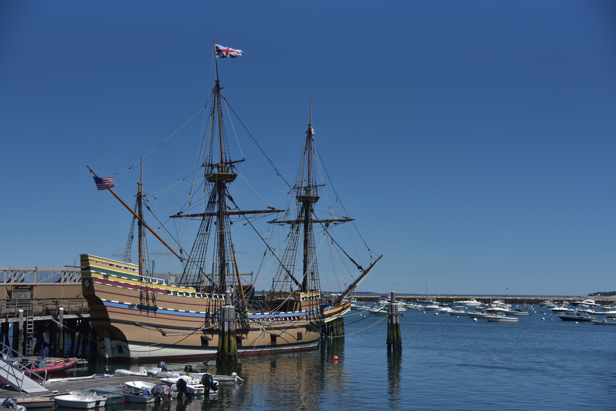 El Mayflower II en Plymouth