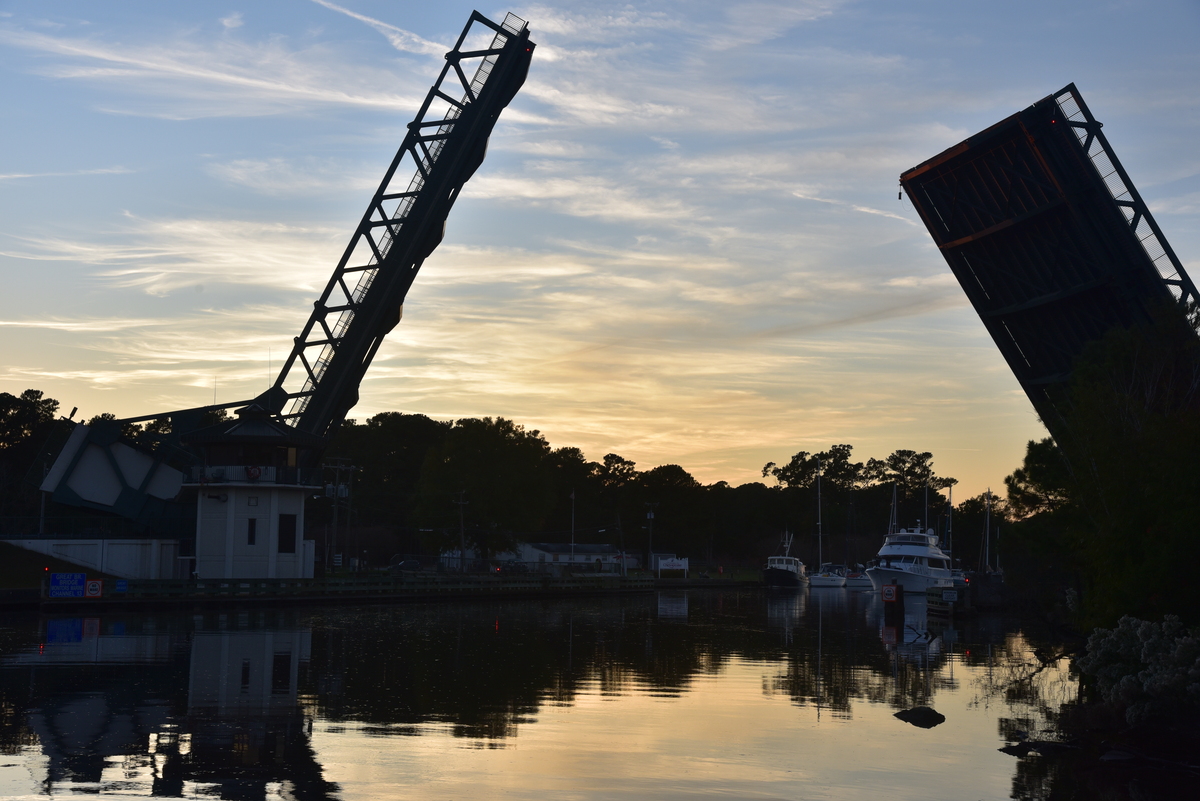 Puente doble bascule Great Bridge