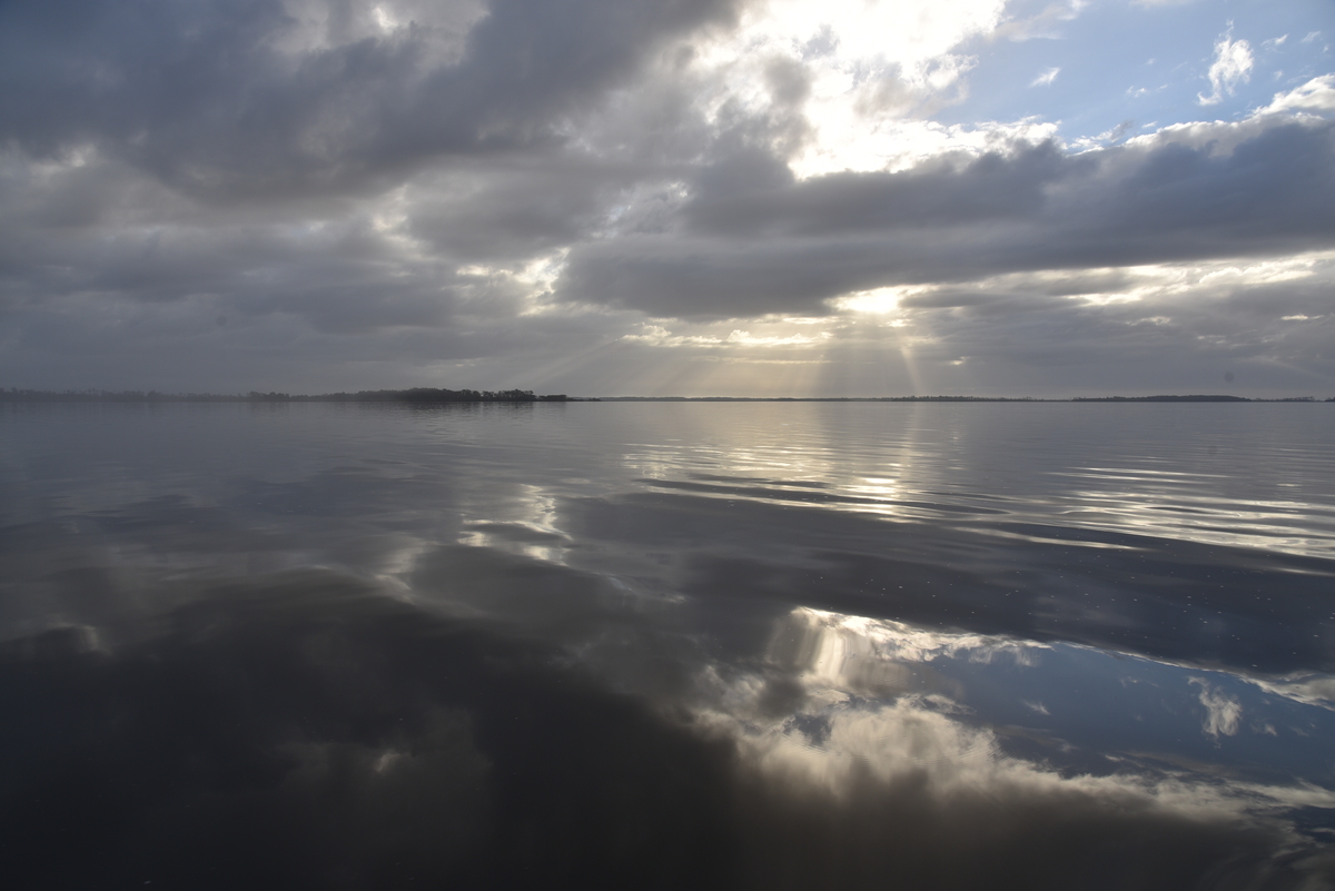 Amanezer en Currituck Sound