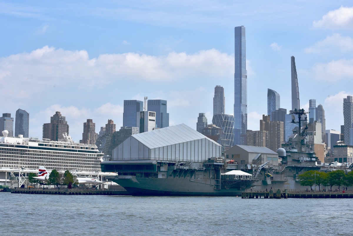 El museo Intrepid, Muelle 86, Manhattan