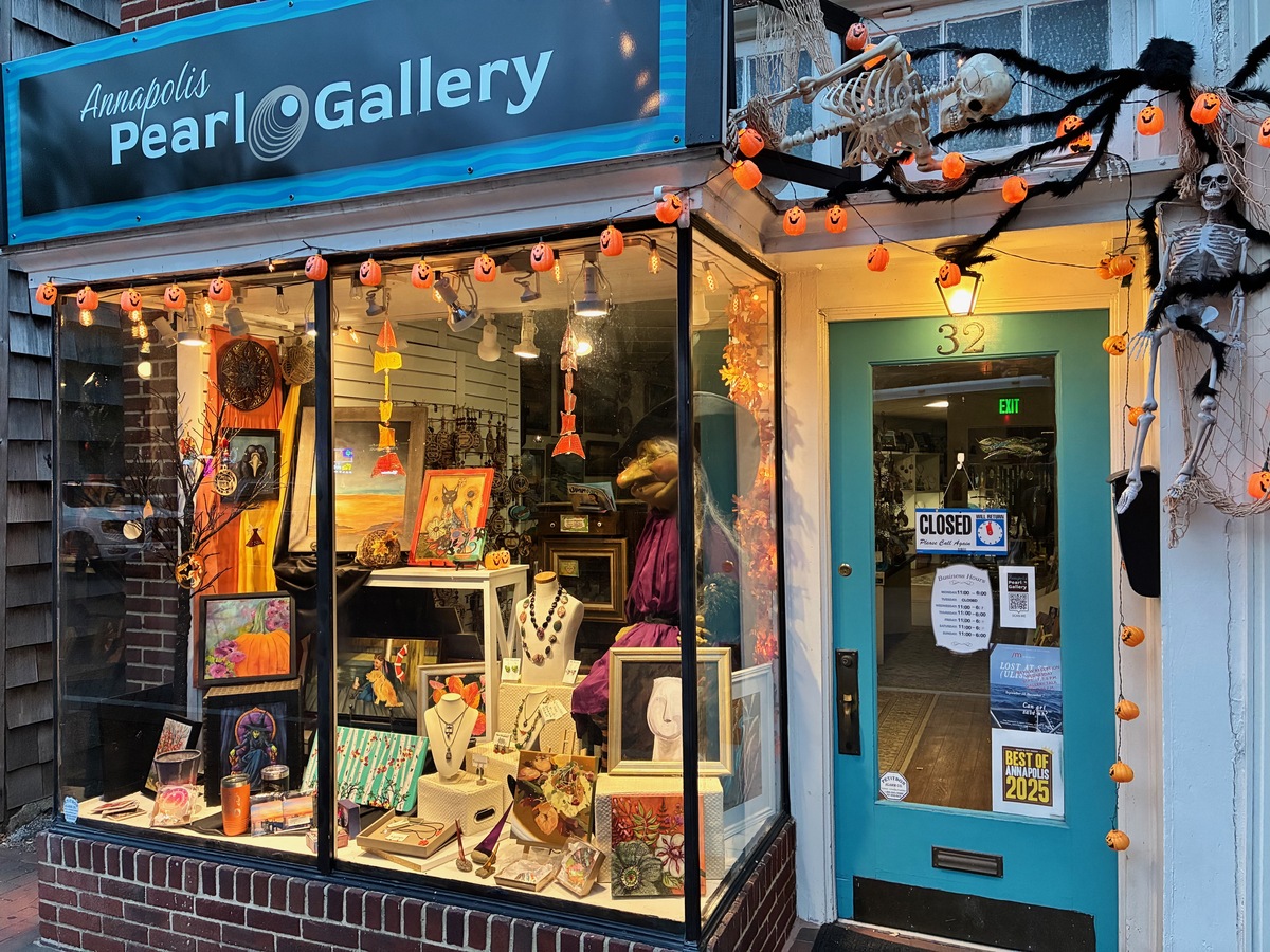 Exposiciones de una galería de arte en West Street