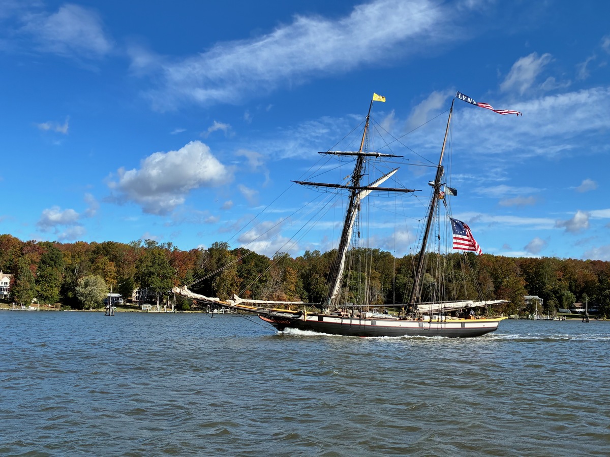Galeta de madera en el canal de Chesapeake y Delaware