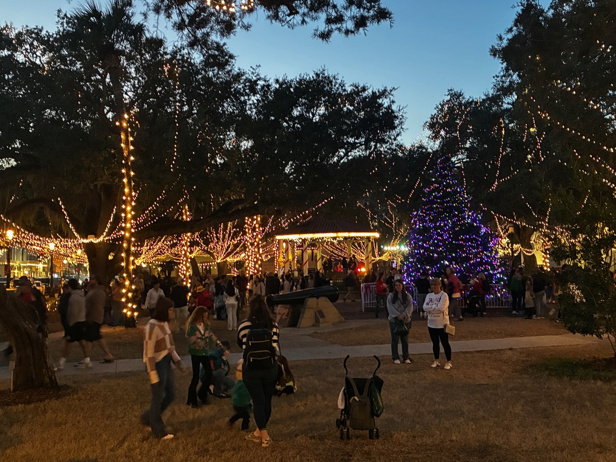 Luces de Navidad, Saint Augustine